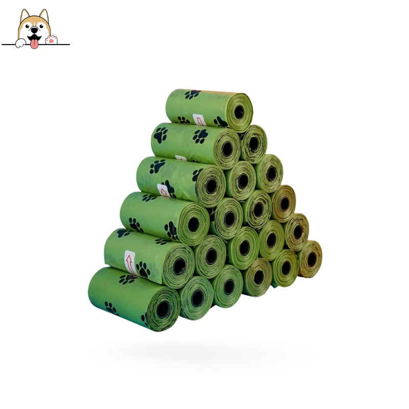 8 Rolls Biodegradable Pet Poop Bags