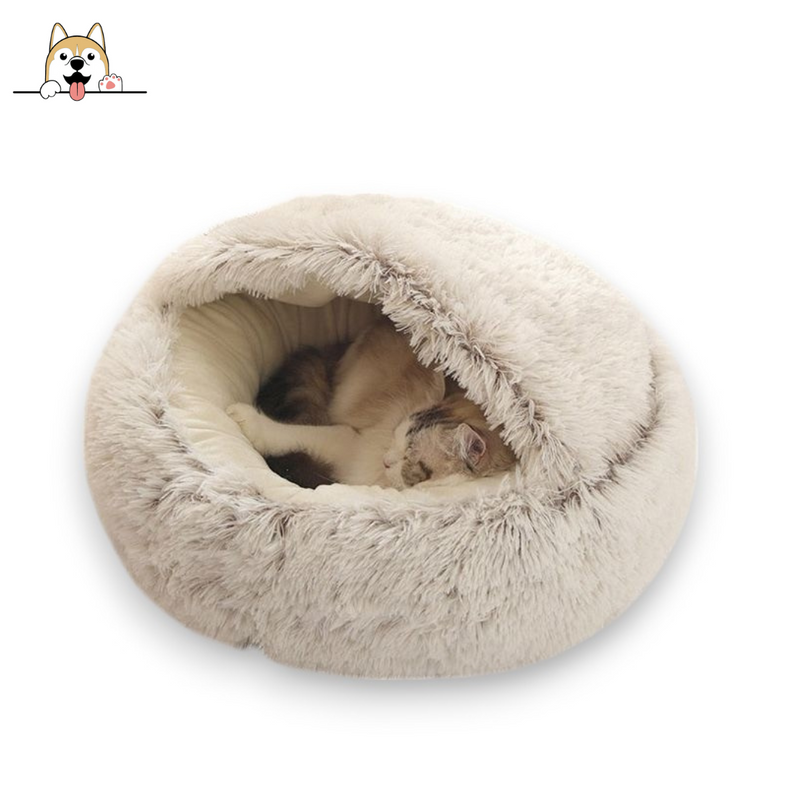 Cama redonda para cães e gatos pequenos/Caverna