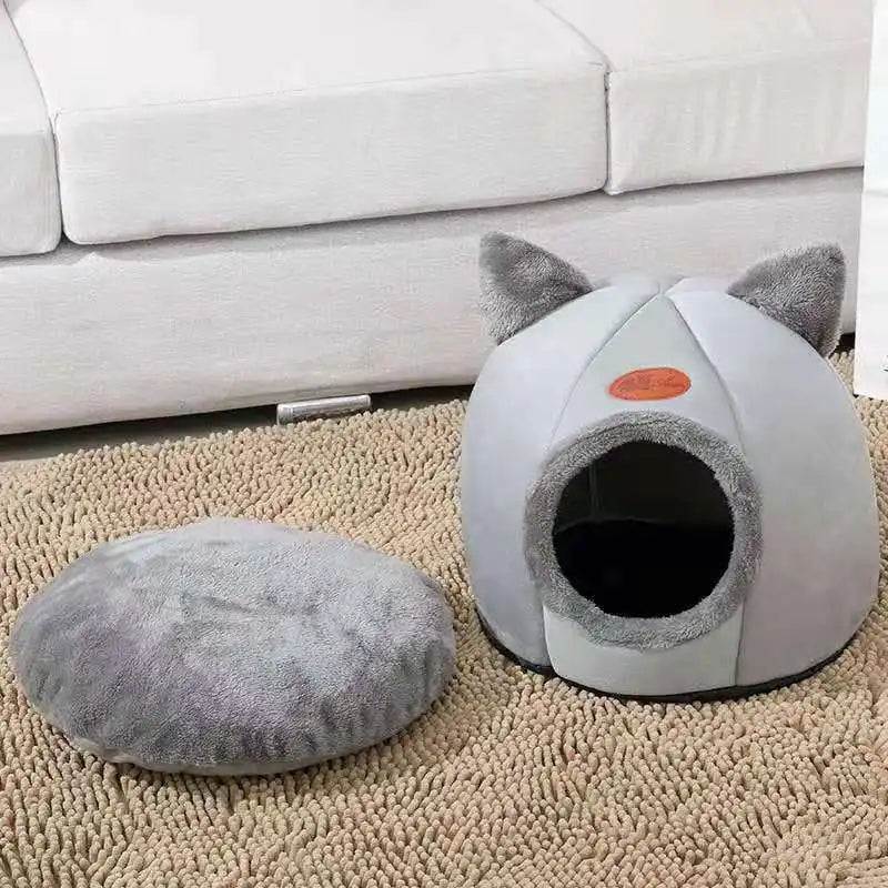 Cama caverna para Gato / Cabeça Gato