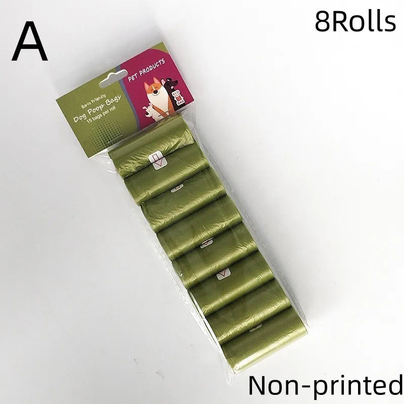 8 Rolls Biodegradable Pet Poop Bags