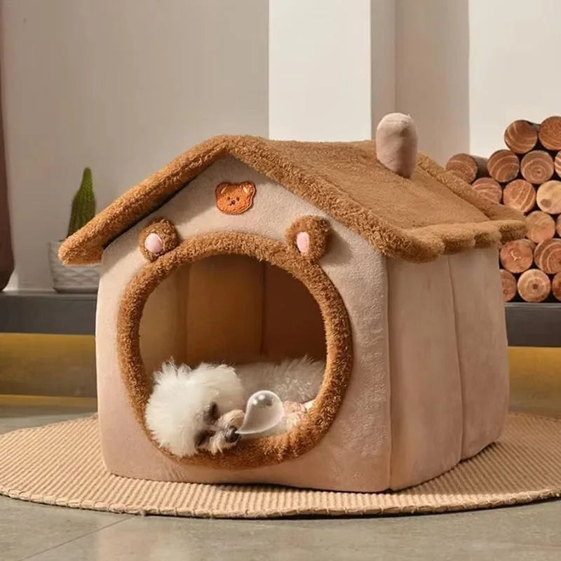 Cama caverna para cães e gatos