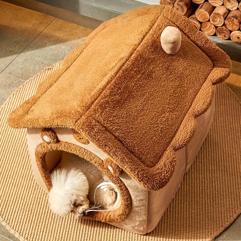 Cama caverna para cães e gatos